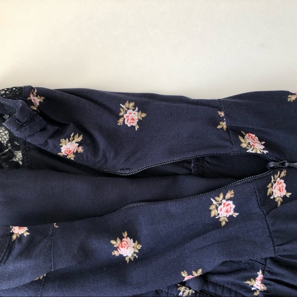 Abercrombie & Fitch Summer Dress Floral Sz xs - Picture 7 of 11